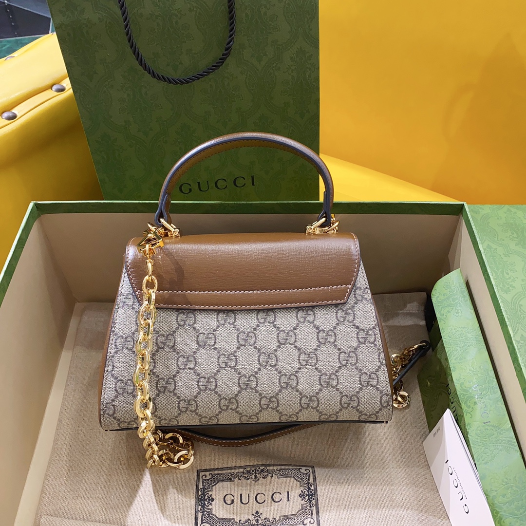 Gucci Horsebit 1955 Mini Bag Brown For Women. Women-s Bags 8.7in/22cm Gucci ‎703848 9AAAJ 8563 - Soul Replicas