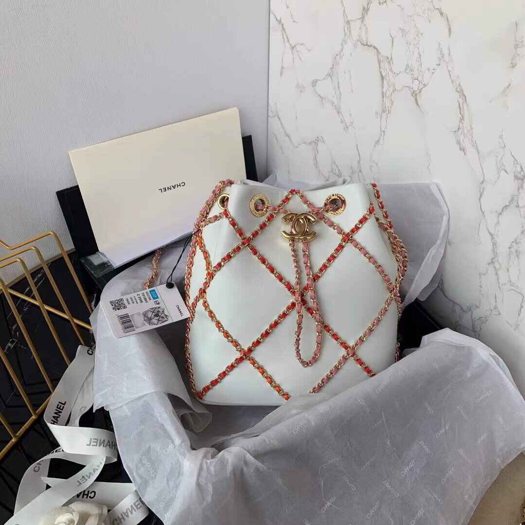 Chanel 21 Handbag White For Women. Women-s Bags 8.6in/22cm - Soul Replicas