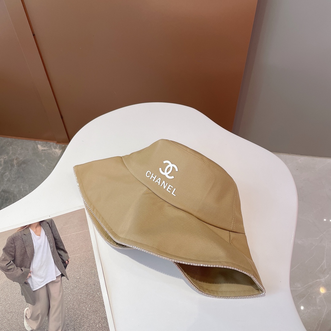 Chanel Cloche Hat Beige Chanel Hat - Soul Replicas