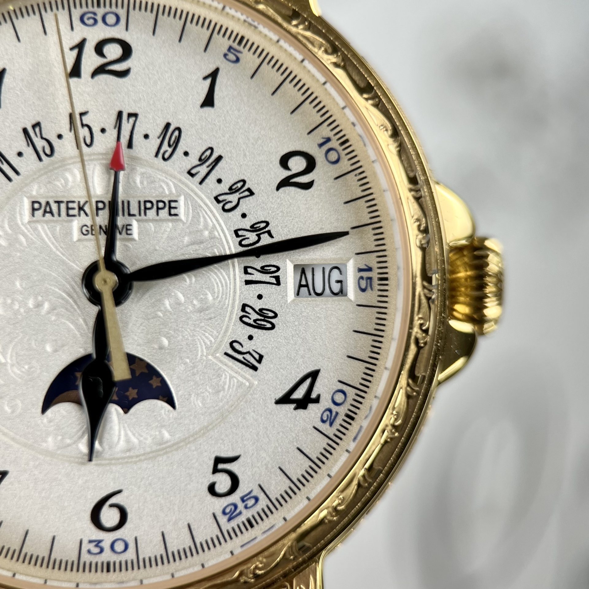 Patek Philippe Replica Watch Grand Complications 5160R Leather Strap 38mm - Soul Replicas