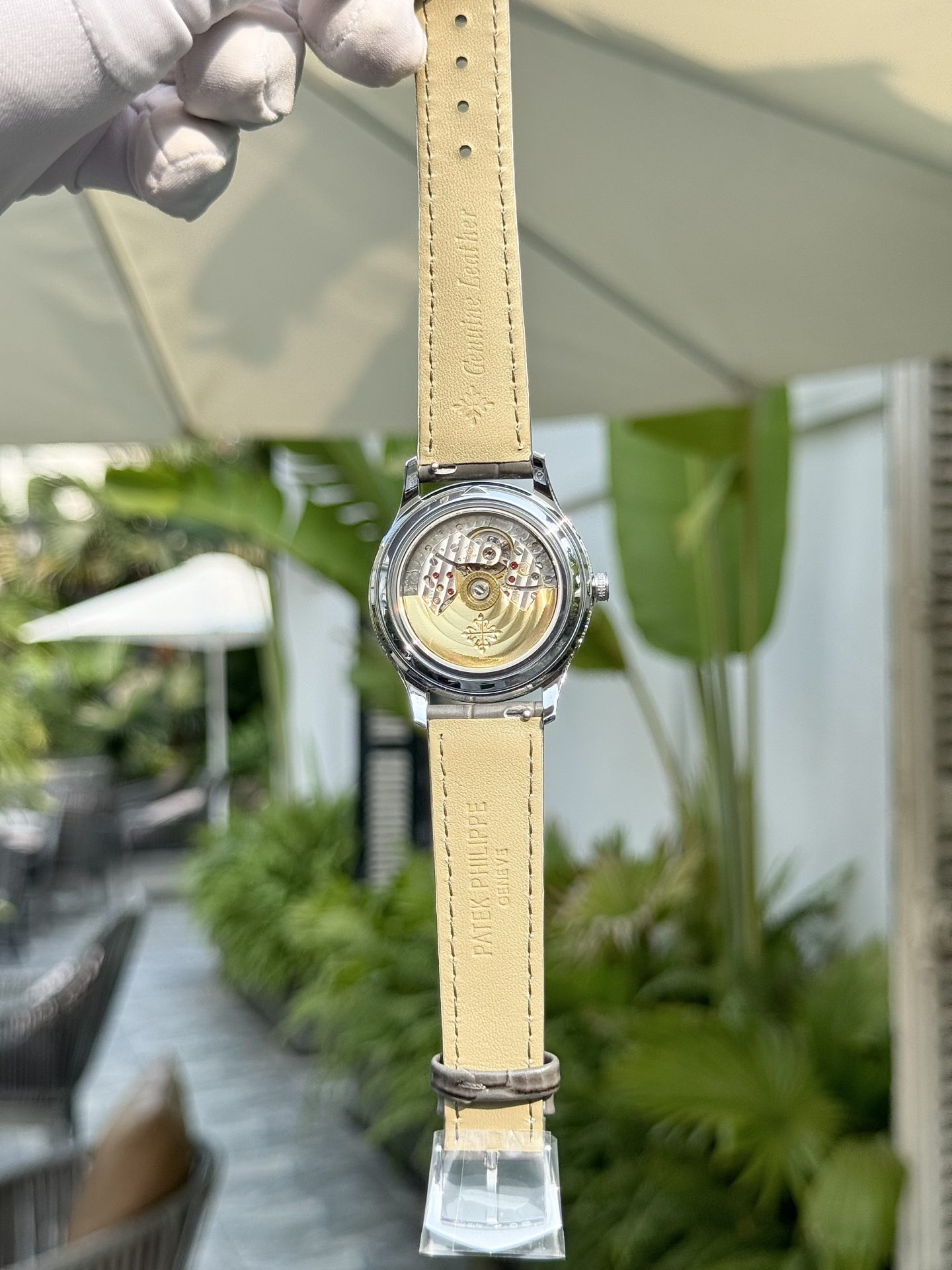 Patek Philippe Best Replica Watches Complications 4947G Gray Leather Strap 38mm - Soul Replicas