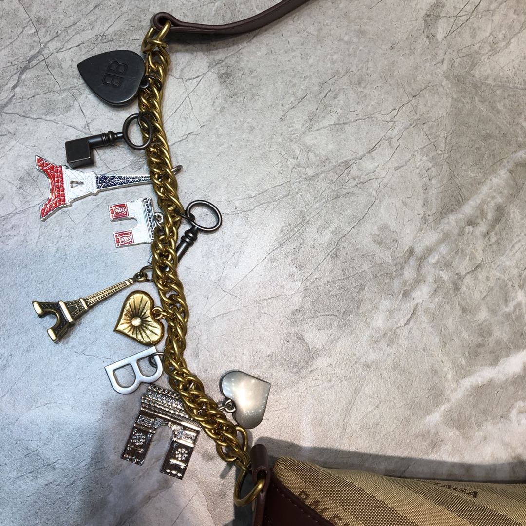 Balenciaga Souvenir XS Belt Bag In Brown. For Women. Women-s Bags 9.5in/24cm - Soul Replicas