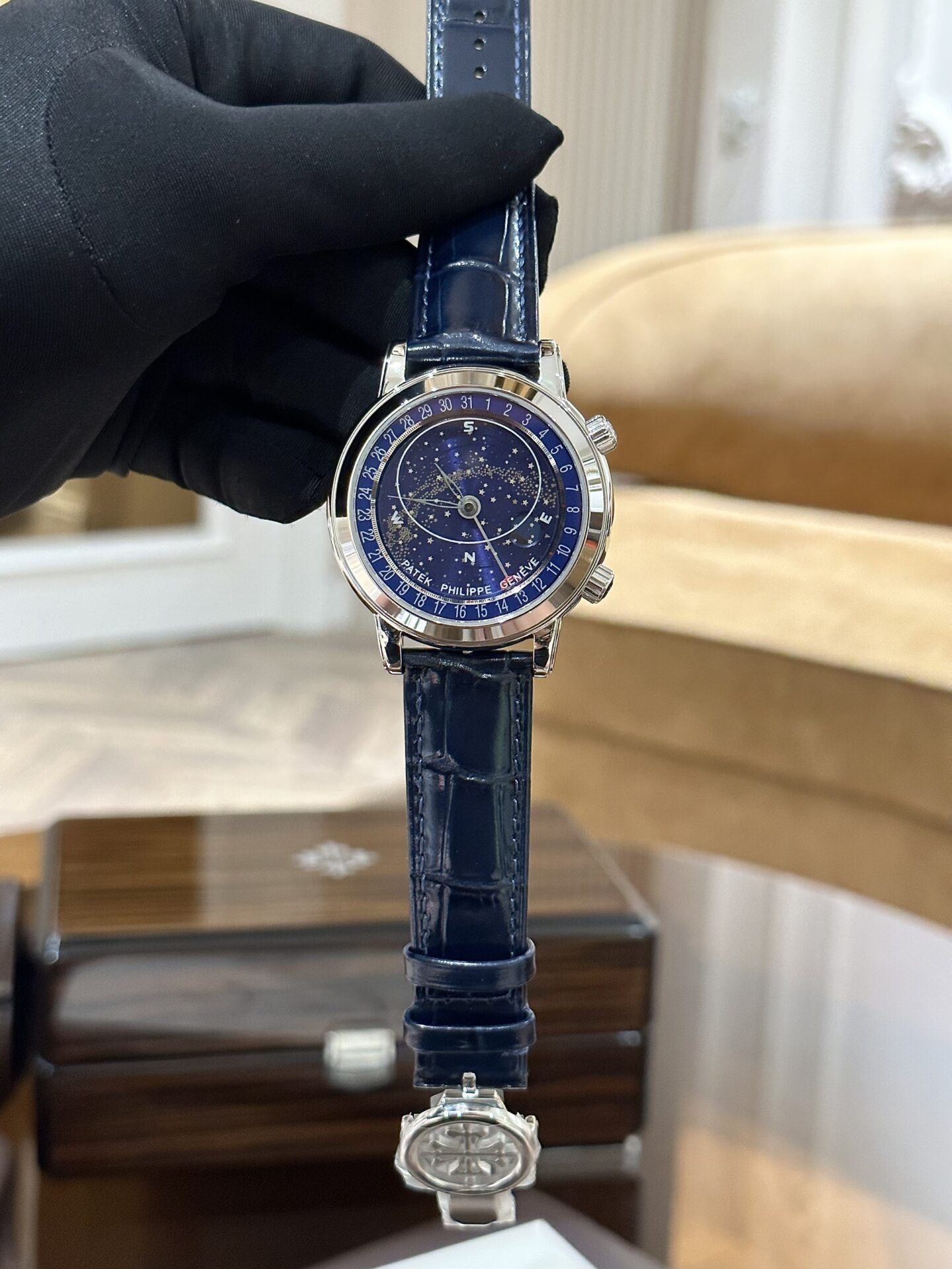Patek Philippe Complications 6102 Replica 11 Watch Blue 44mm - Soul Replicas