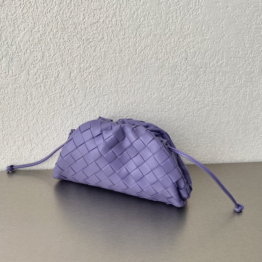 Bottega Veneta Mini Pouch Violet. For Women. Women-s Bags 8.6in/22cm - Soul Replicas