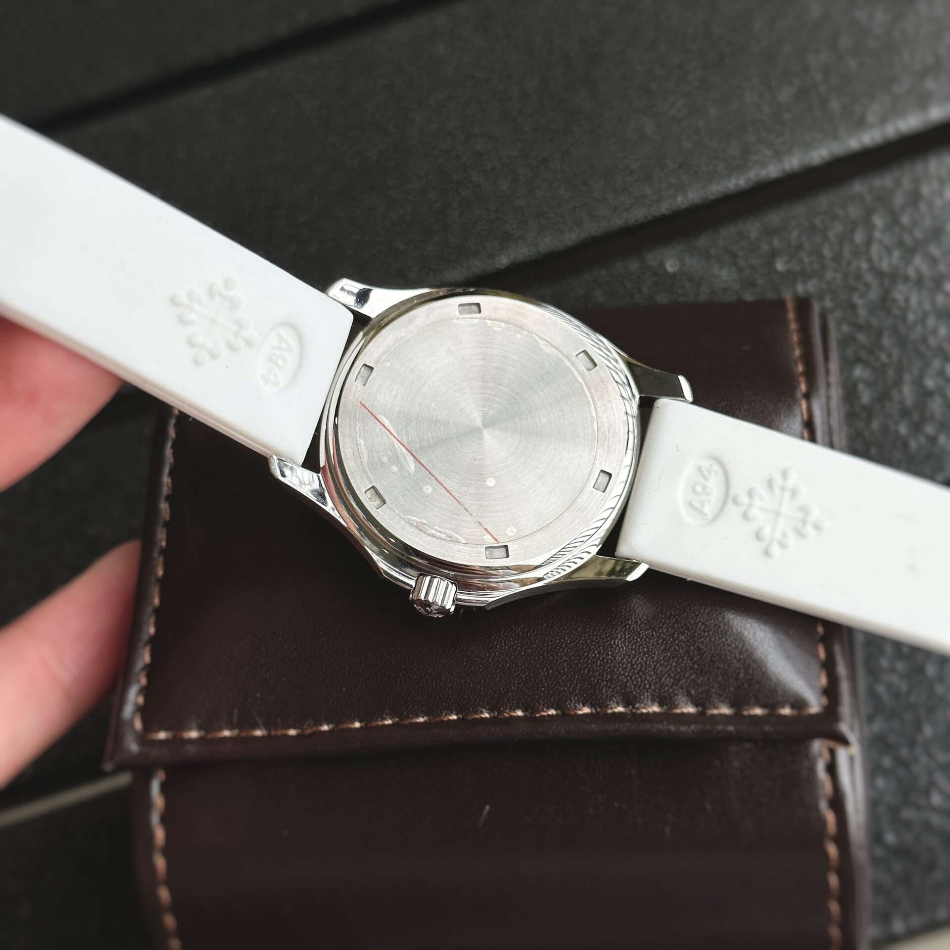 Patek Philippe Fake Watches Aquanaut 5067 White Dial PPF Factory 35.6mm - Soul Replicas