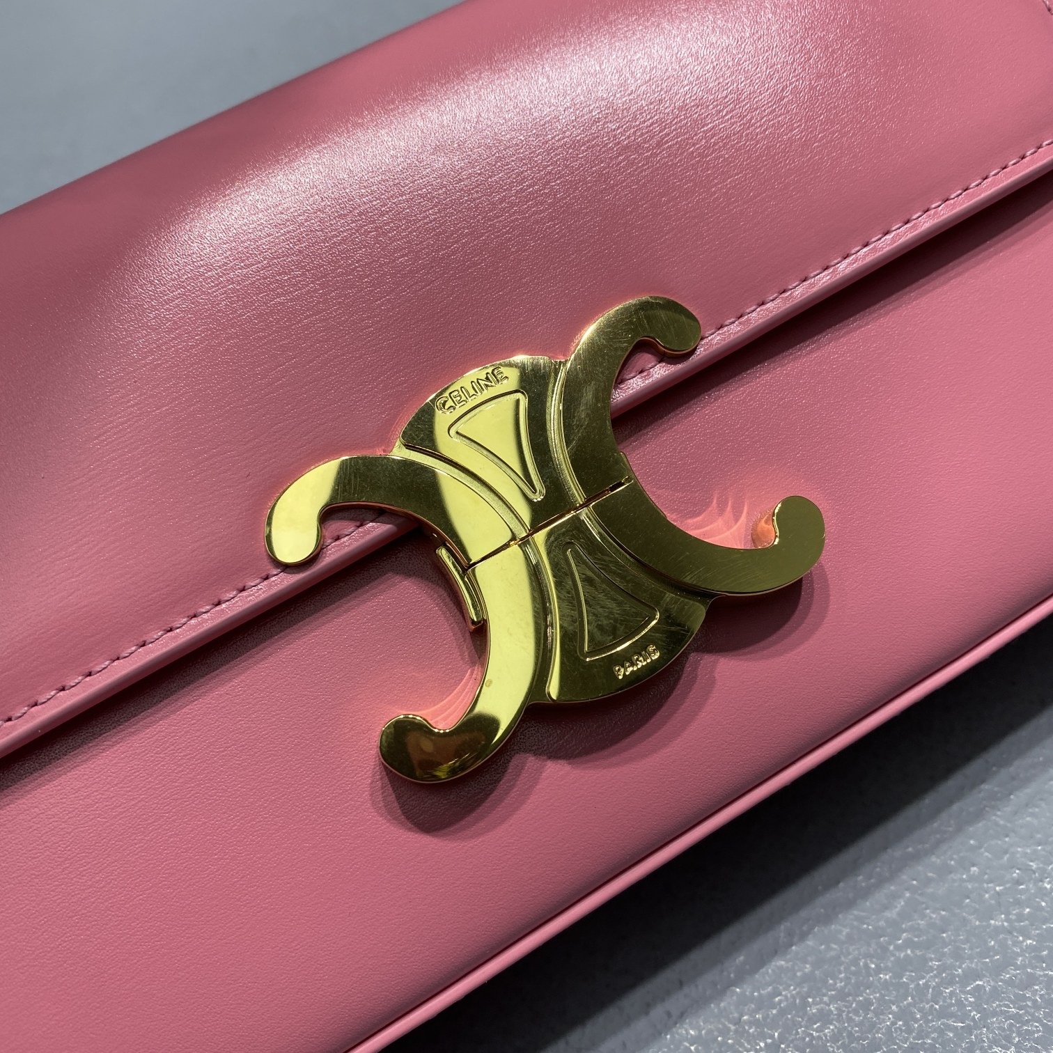 Celine Chain Shoulder Bag Triomphe PiNike For Women 8in/20.5cm - Soul Replicas