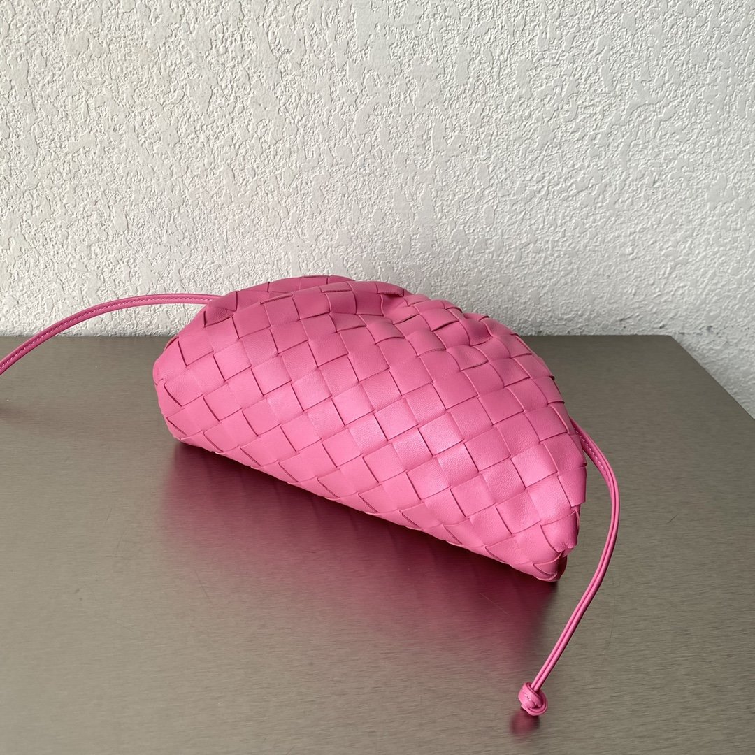 Bottega Veneta Mini Pouch Pink. For Women. Women-s Bags 8.6in/22cm - Soul Replicas