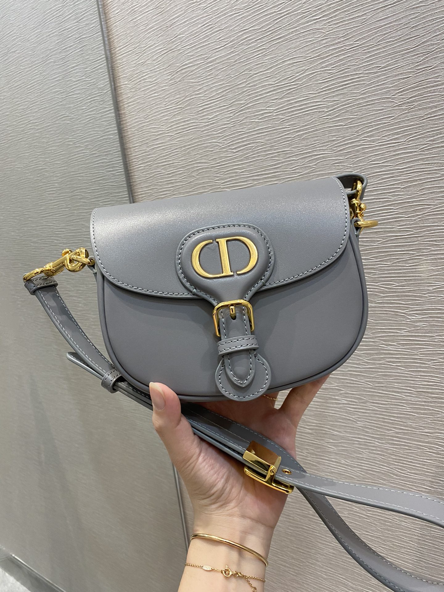 Christian Dior Mini Dior Bobby Bag. Grey. For Women Women's Handbags. Shoulder Bags. Crossbody Bags. 18cm CD M9317UMOL_M41G - Soul Replicas