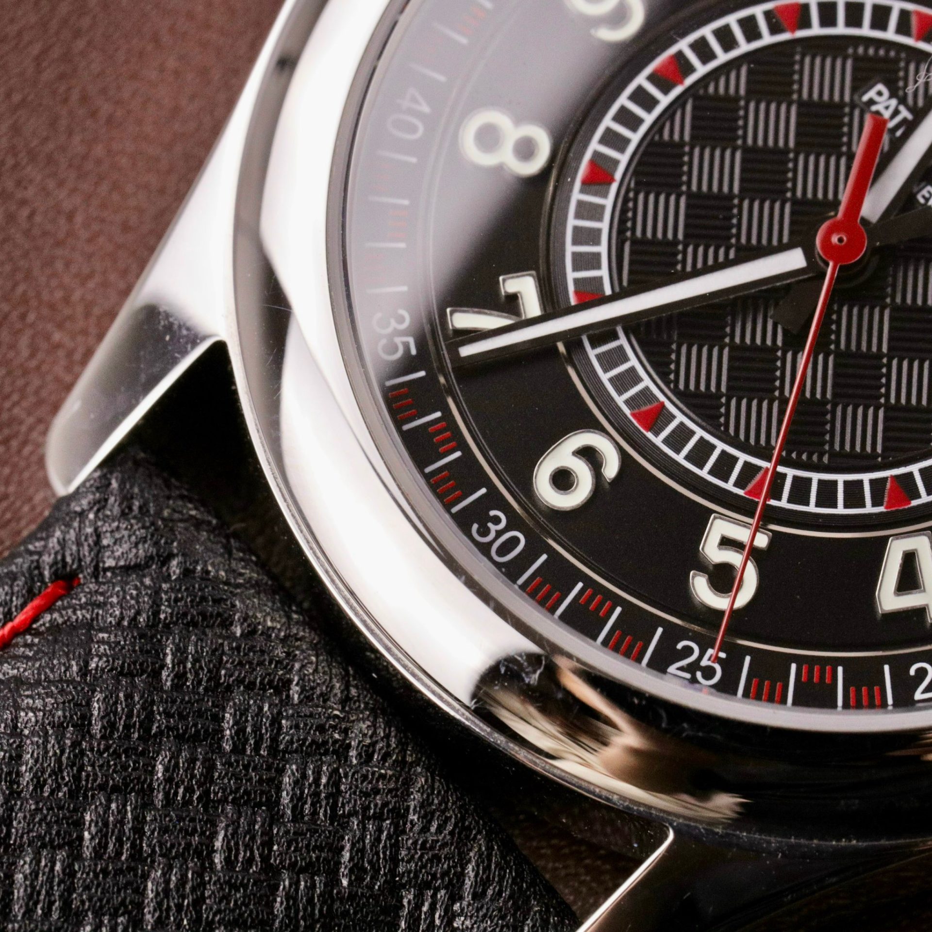 Patek Philippe Replica Watch Calatrava 6007G Leather Strap 40mm - Soul Replicas