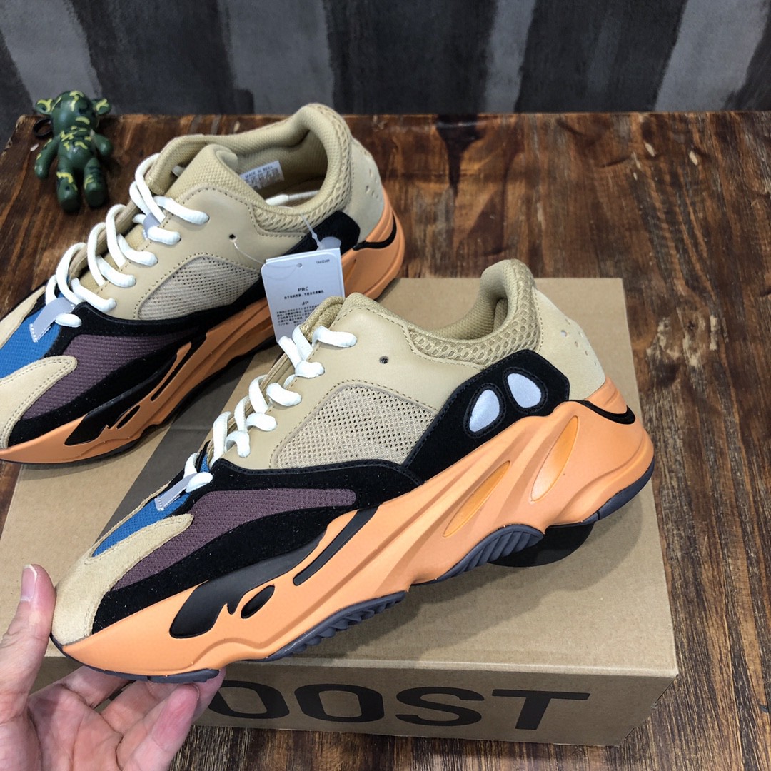 Adidas YZ Boost 700 Yellow Brown Blue For Women GW0297 - Soul Replicas