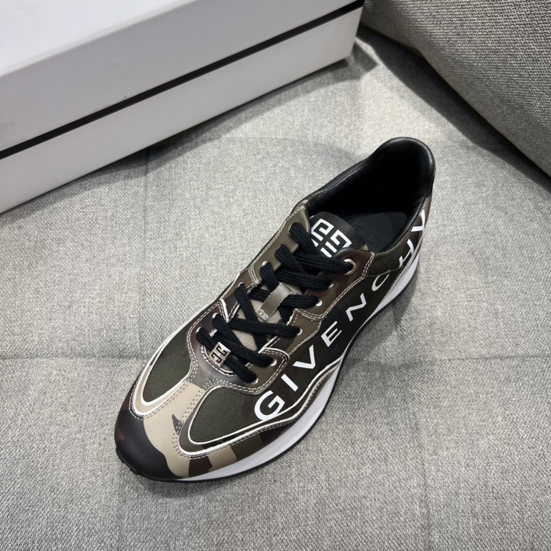 Givenchy GIV Runner Sneakers Brown For Men GVC - Soul Replicas