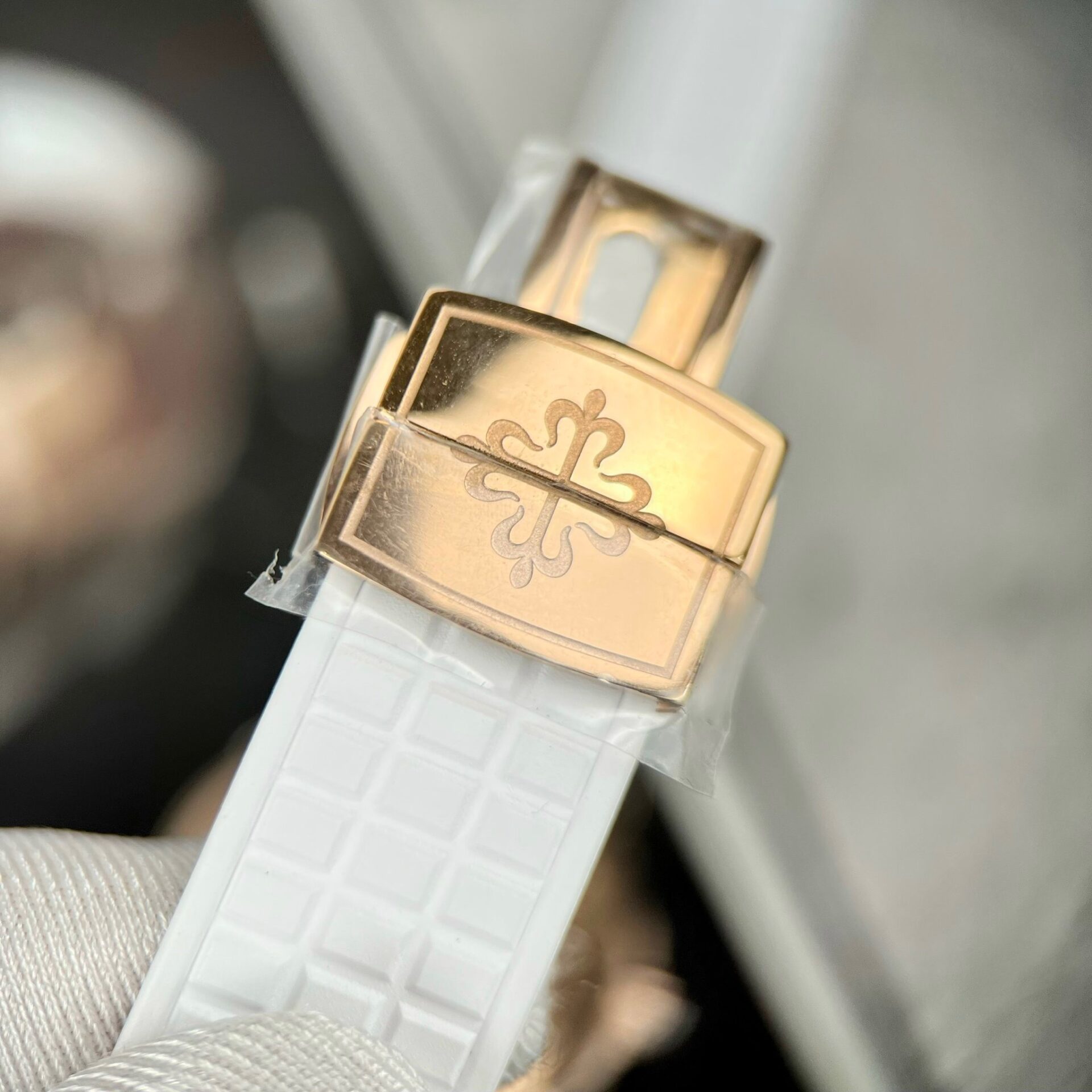 Patek Philippe Aquanaut 5069R With Moissanite Replica Watch PPF 35.2mm - Soul Replicas