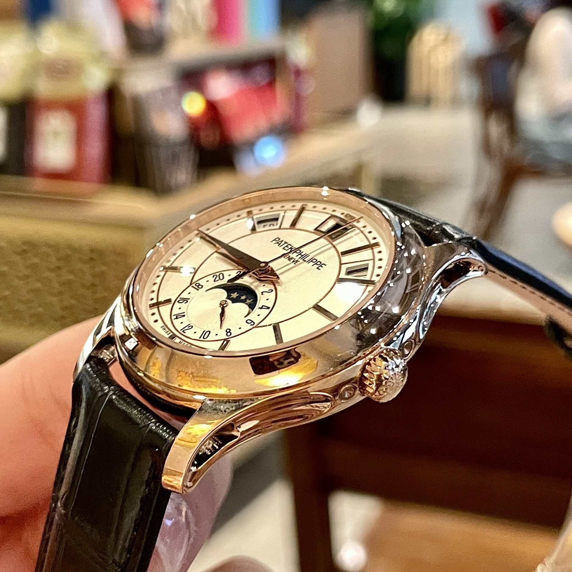 Patek Philippe Complications 5205R Replica 1:1 Watch Leather Strap 40mm - Soul Replicas