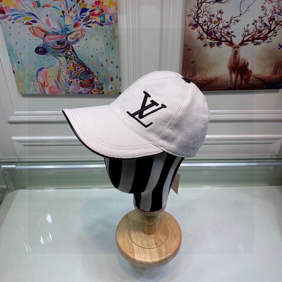 Louis Vuitton LV Get Ready Cap White LV Cap - Soul Replicas