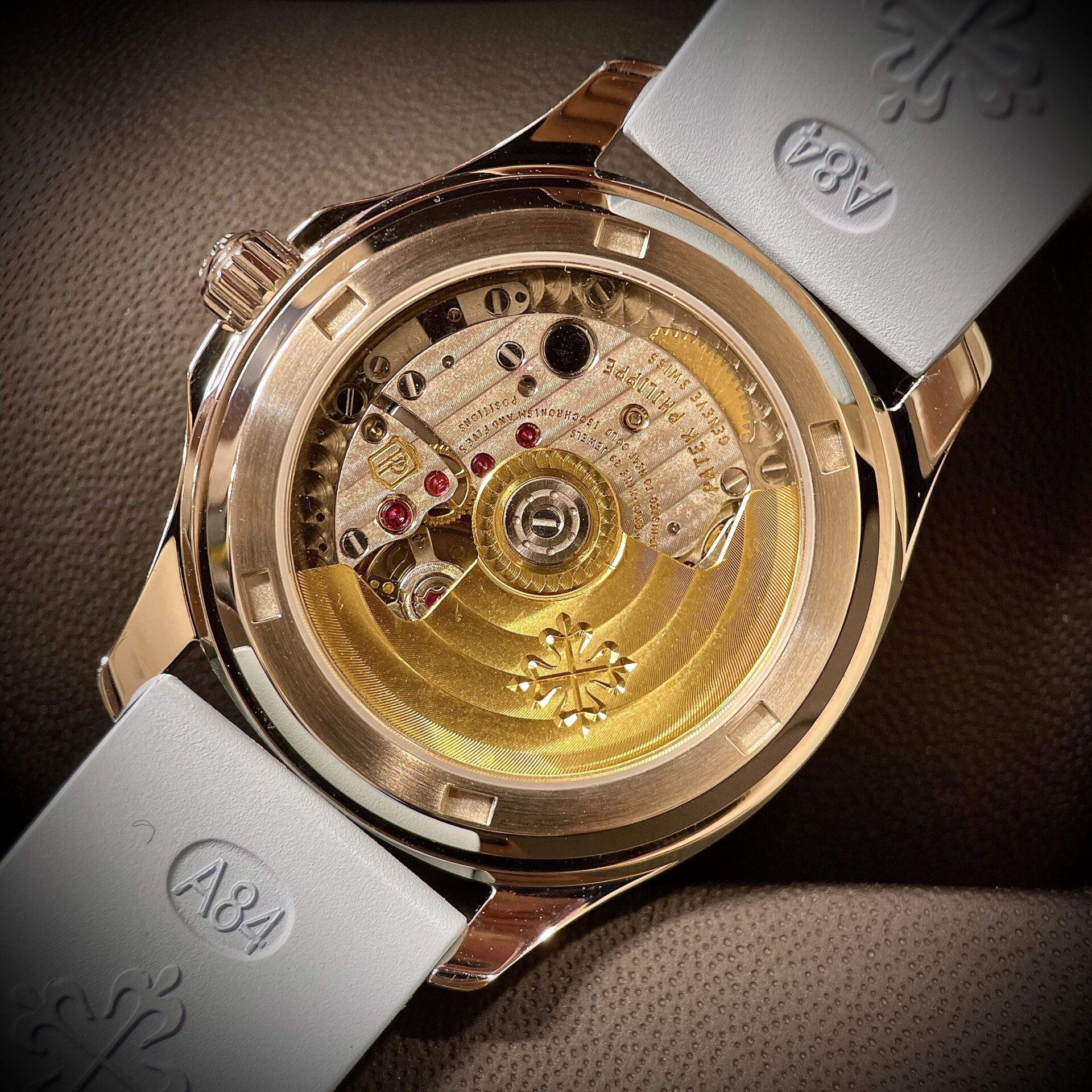 Patek Philippe Aquanaut 5072R Replica Watch Blue Diamond PP Factory 35.6mm - Soul Replicas