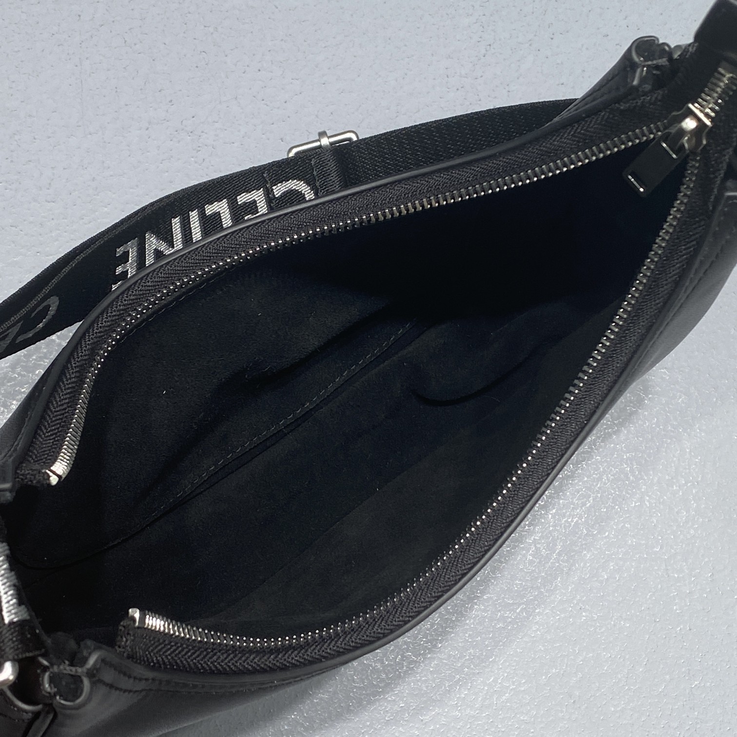 Celine Medium Ava Bag With Celine Strap Black For Women 9in/23cm  - Soul Replicas