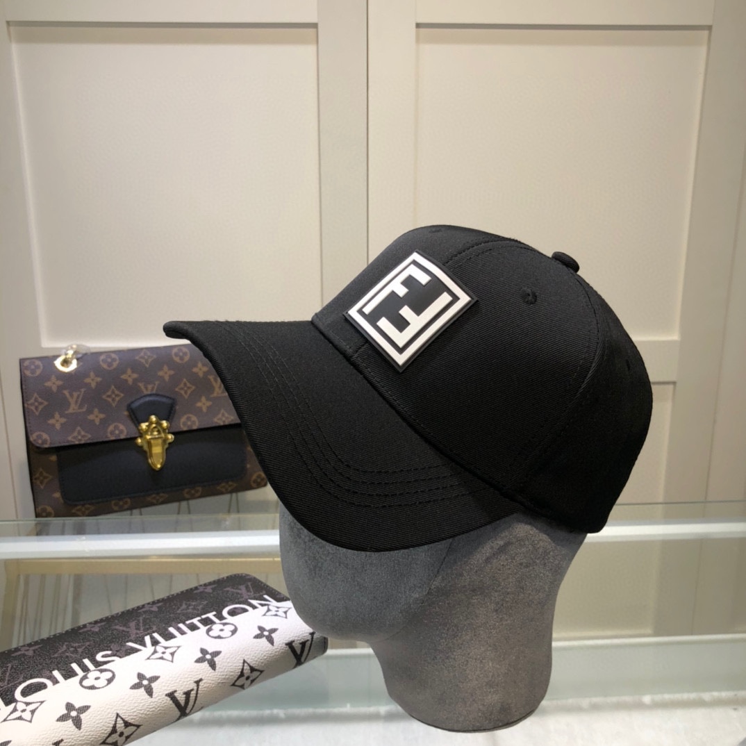 Fendi Baseball Cap Black Fendi Cap - Soul Replicas