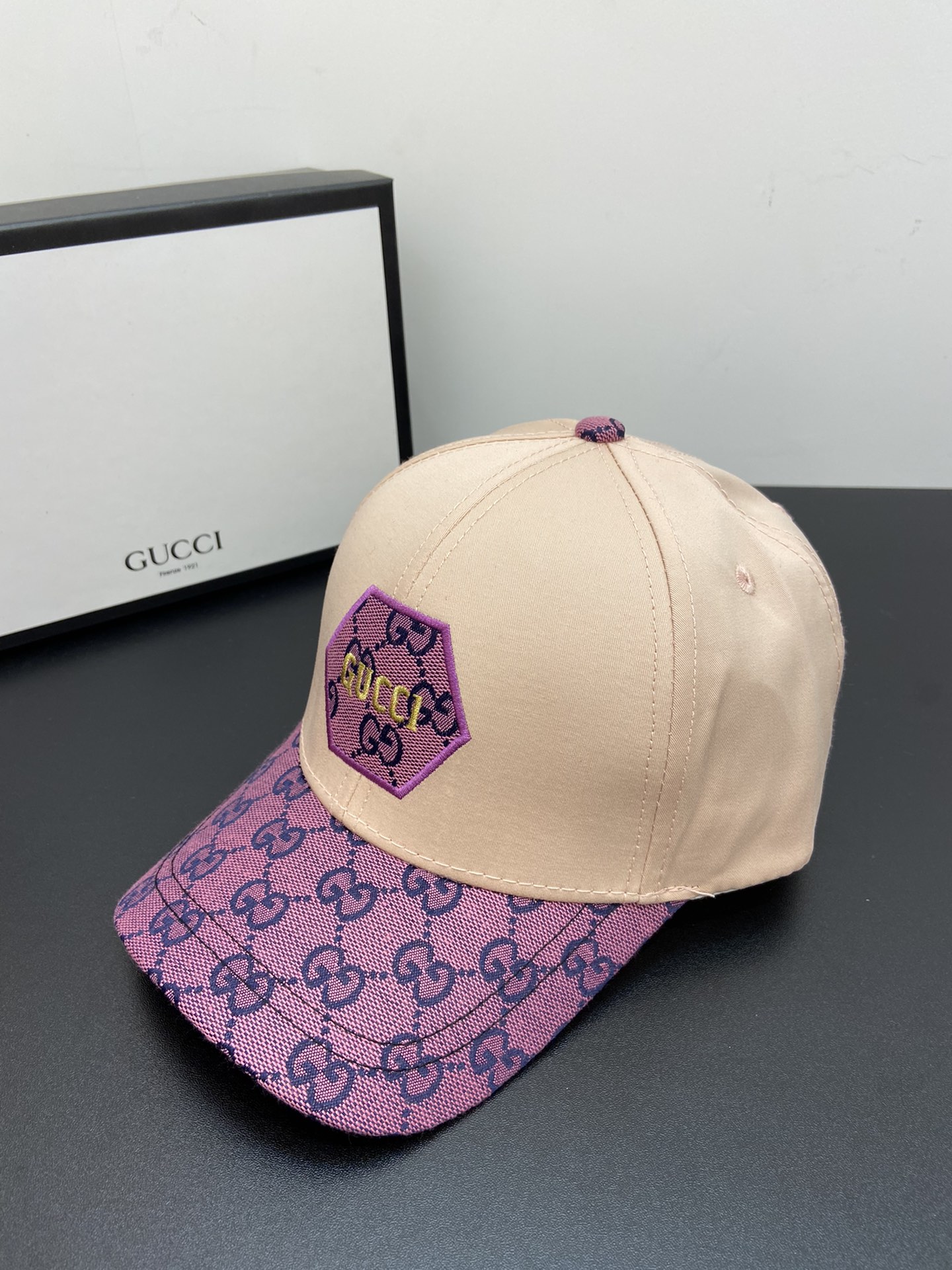 Gucci Baseball Hat Cream Gucci Hat - Soul Replicas