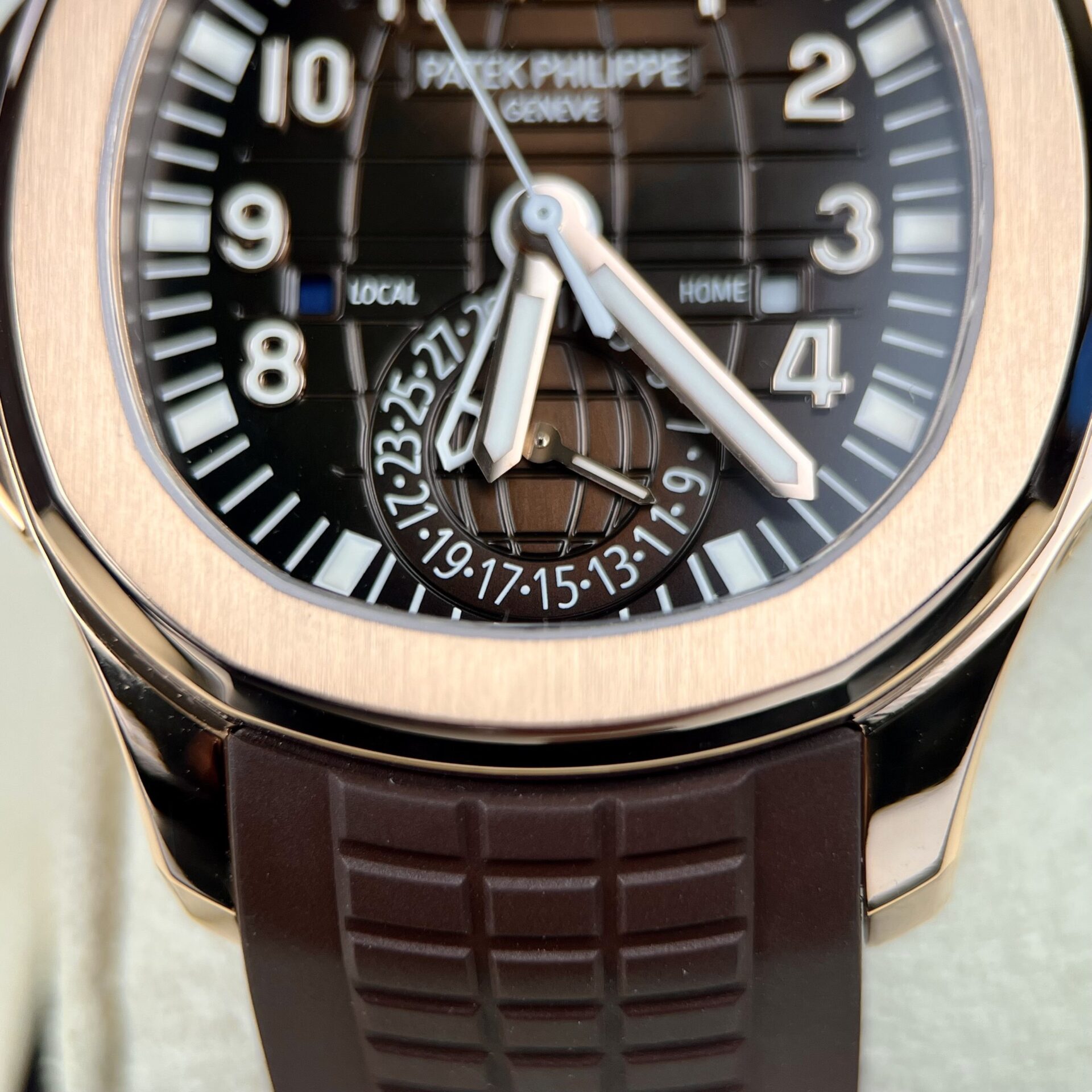 Patek Philippe Replica 1:1 Watch Aquanaut 5164R Chocolate Dial ZF Factory 40.8mm - Soul Replicas