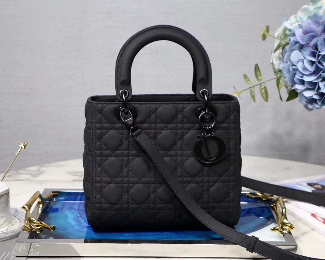 Christian Dior Mini Lady Dior Bag Spring/Summer Collection. Black. For Women Women's Handbags. 24cm CD - Soul Replicas