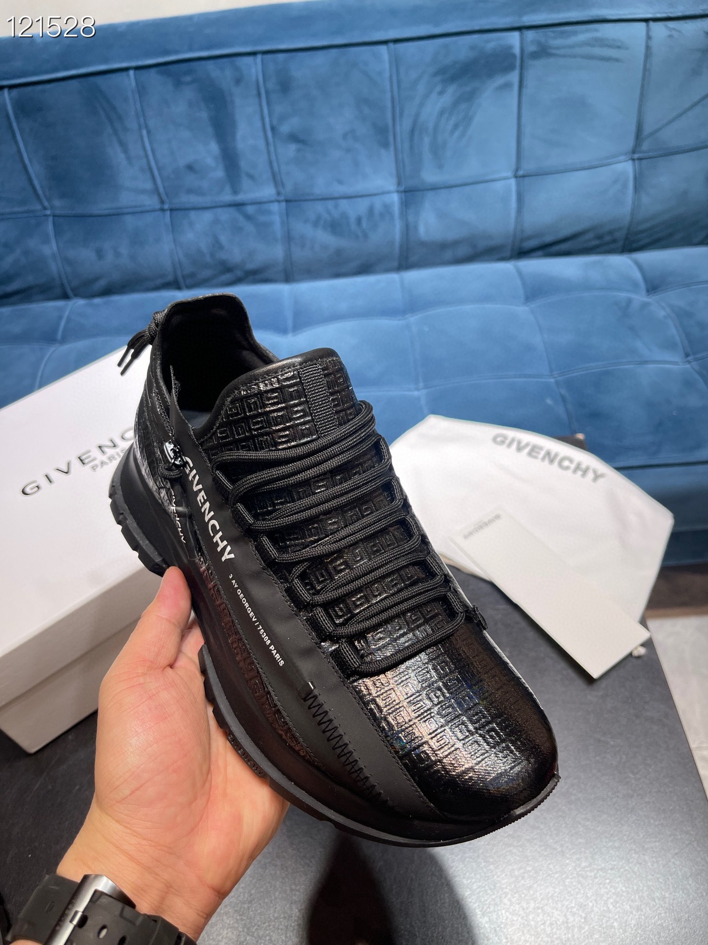 Givenchy Specter Low Runner Black For Men - Soul Replicas