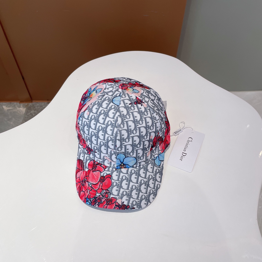 Christian Dior Baseball Cap White/Pink Cap - Soul Replicas