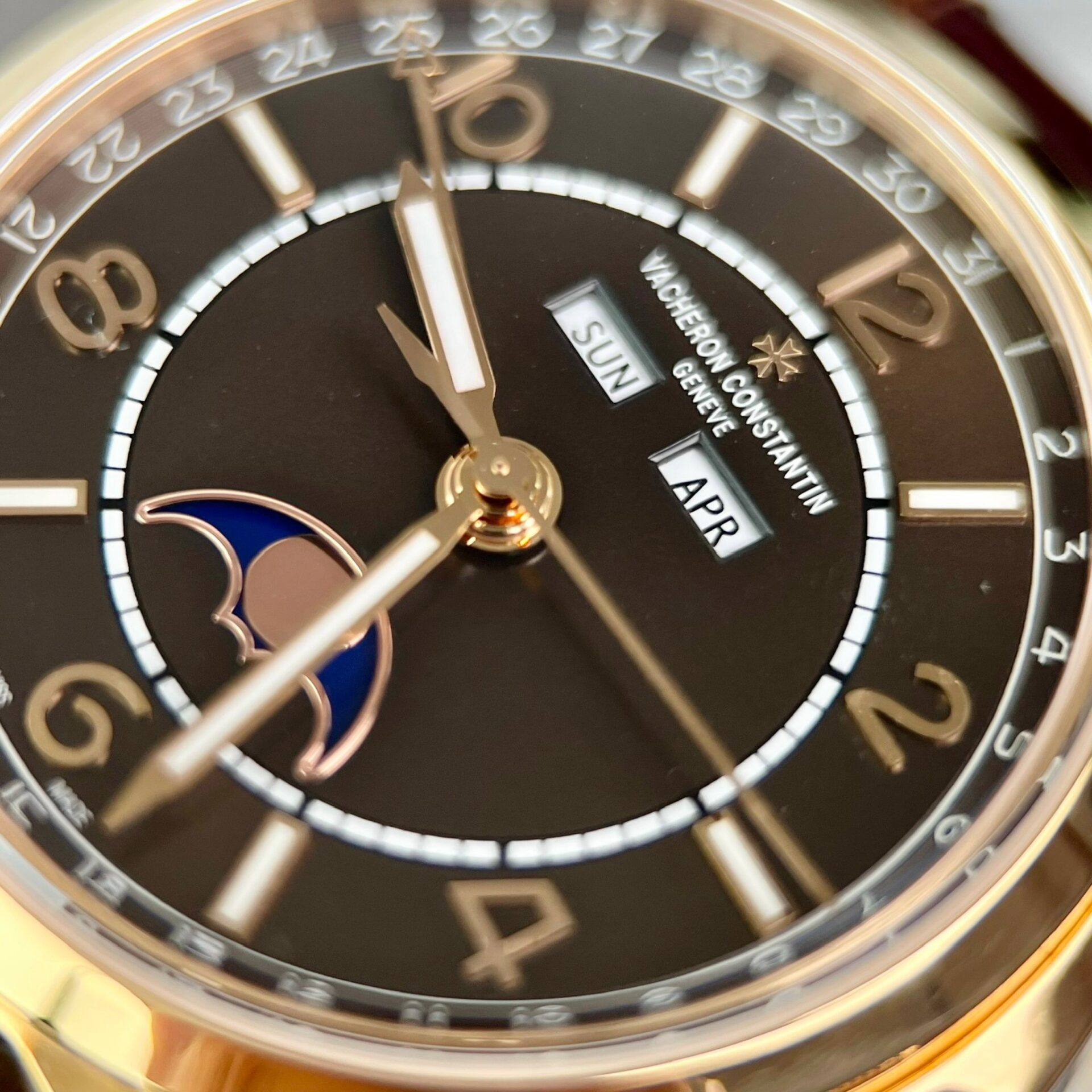 Vacheron Constantin 4000E Replica Watch Chocolate Dial ZF Factory 40mm - Soul Replicas