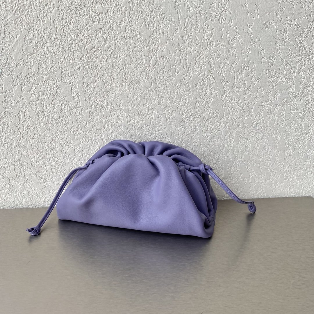 Bottega Veneta Mini Pouch Violet. For Women. Women-s Bags 8.7in/22cm - Soul Replicas