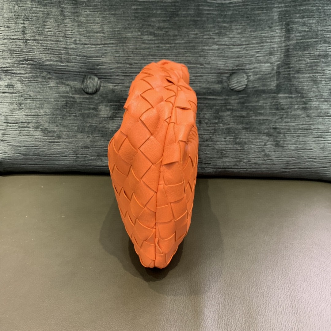 Bottega Veneta Mini Jodie Bag For Women 11in/28cm In Tangerine 651876VCPP57003 - Soul Replicas