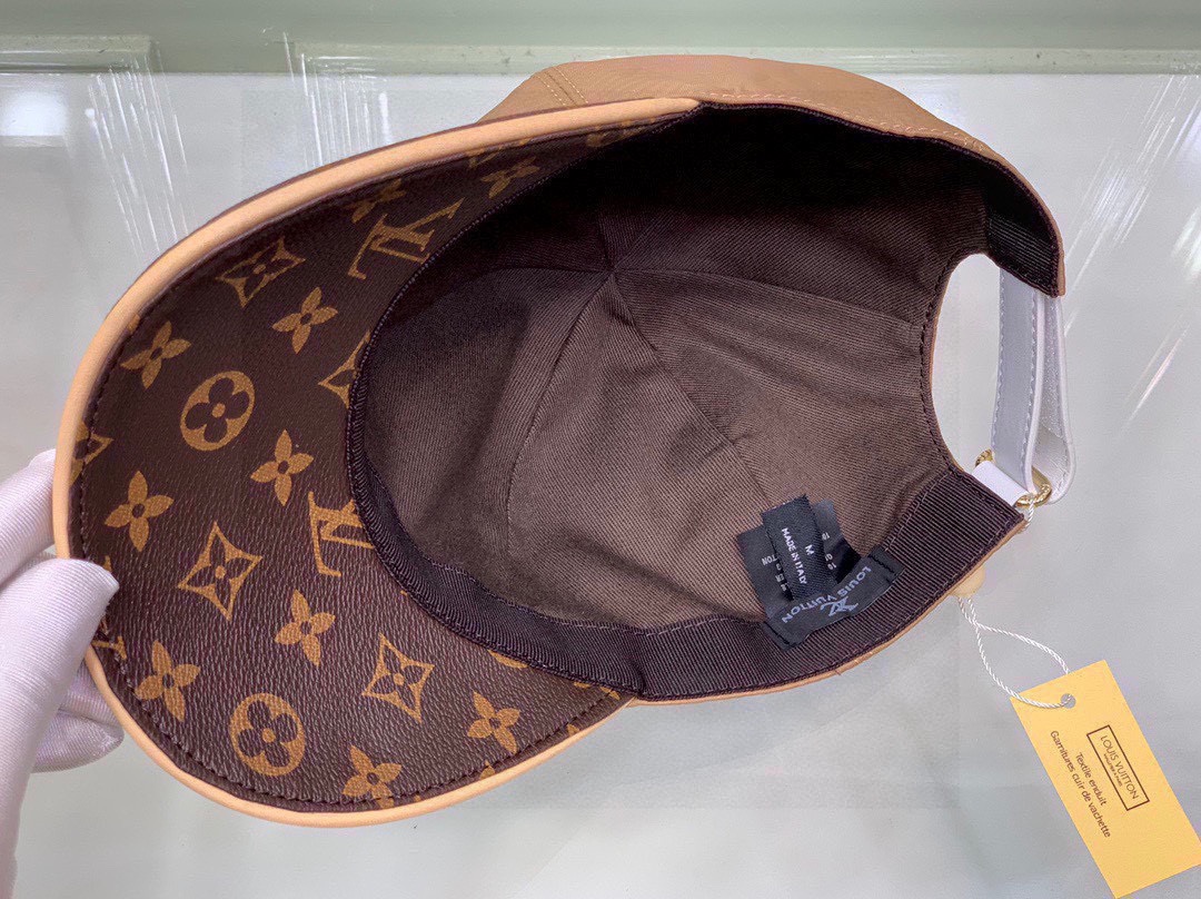 Louis Vuitton Be My Cap Brown LV Cap - Soul Replicas