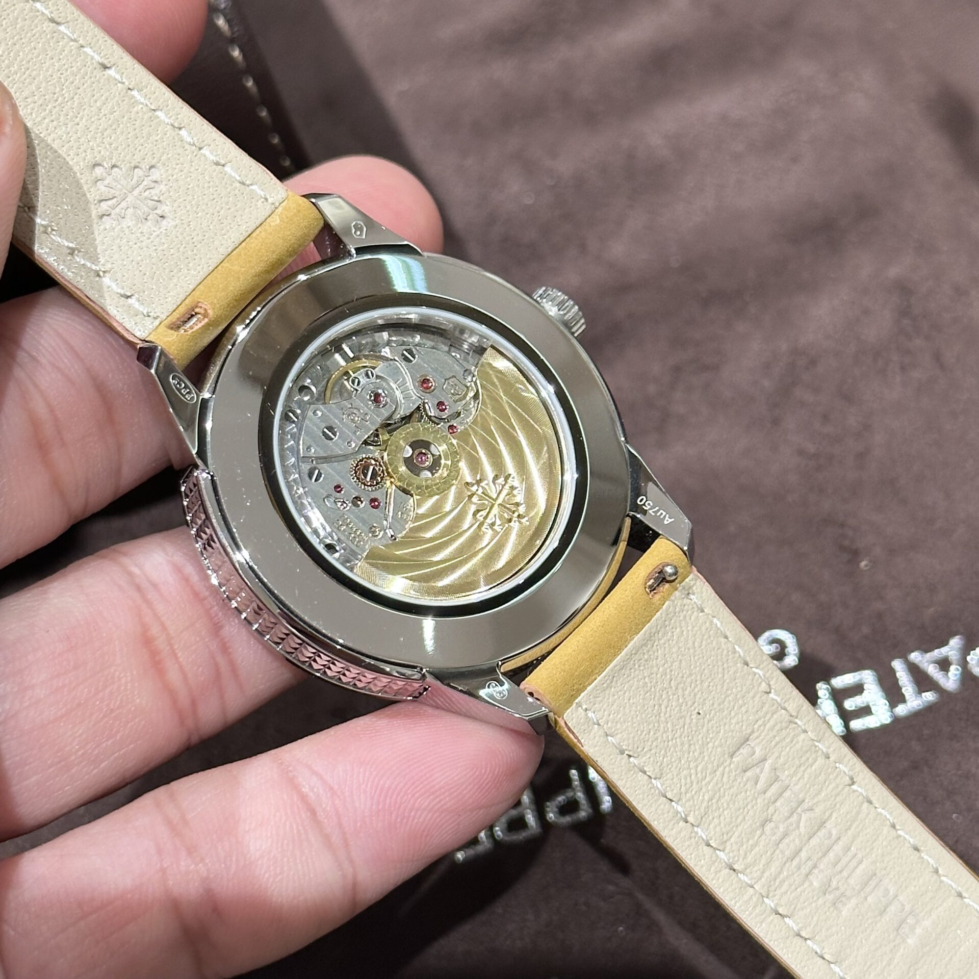 Patek Philippe Calatrava 5226G Best Replica Watch Leather Strap 40mm - Soul Replicas