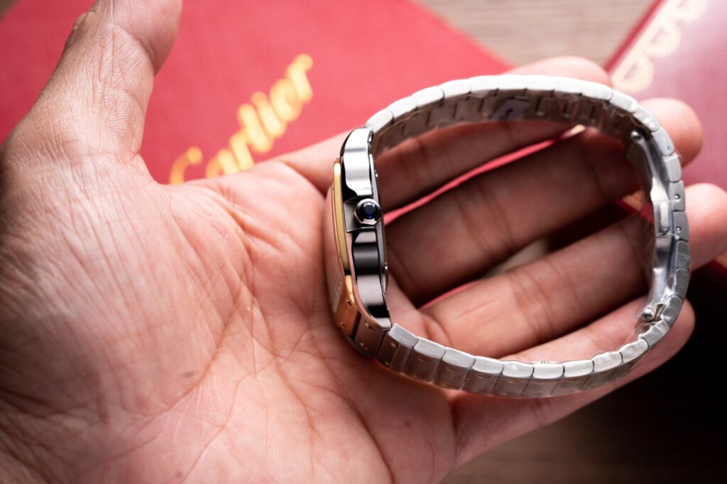 Cartier Replica Watch Santos Demi White Dial BV Factory 35.2mm - Soul Replicas