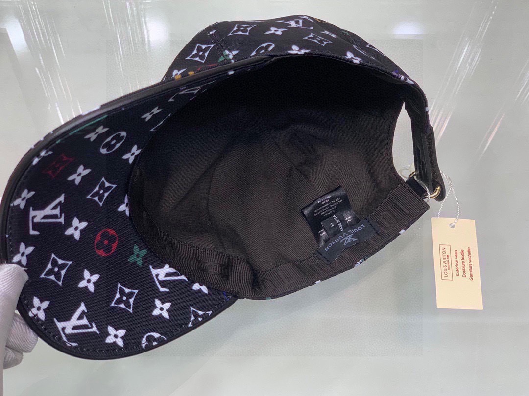 Louis Vuitton Be My Cap Black LV Cap - Soul Replicas