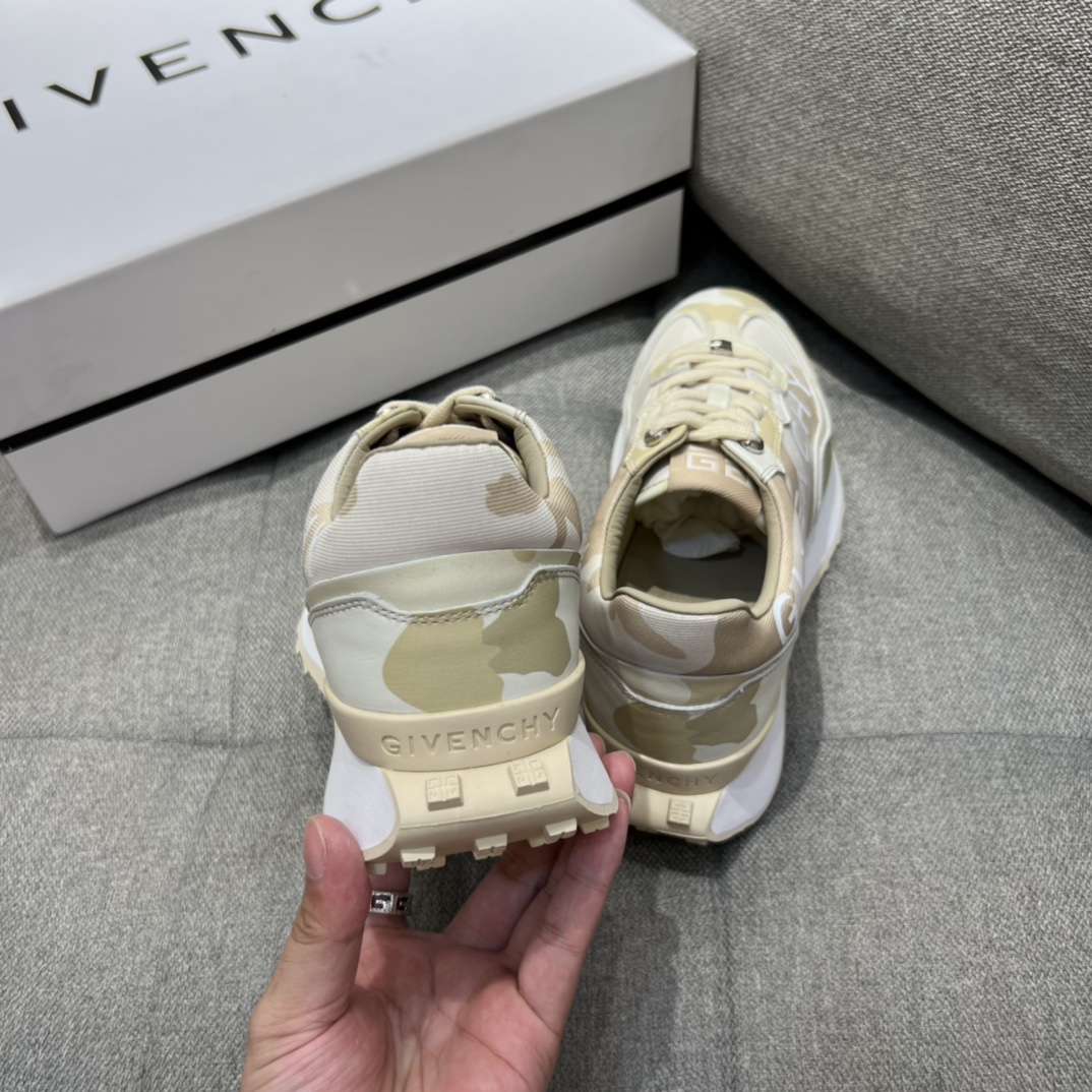 Givenchy GIV Runner Sneakers Yellow For Men GVC - Soul Replicas
