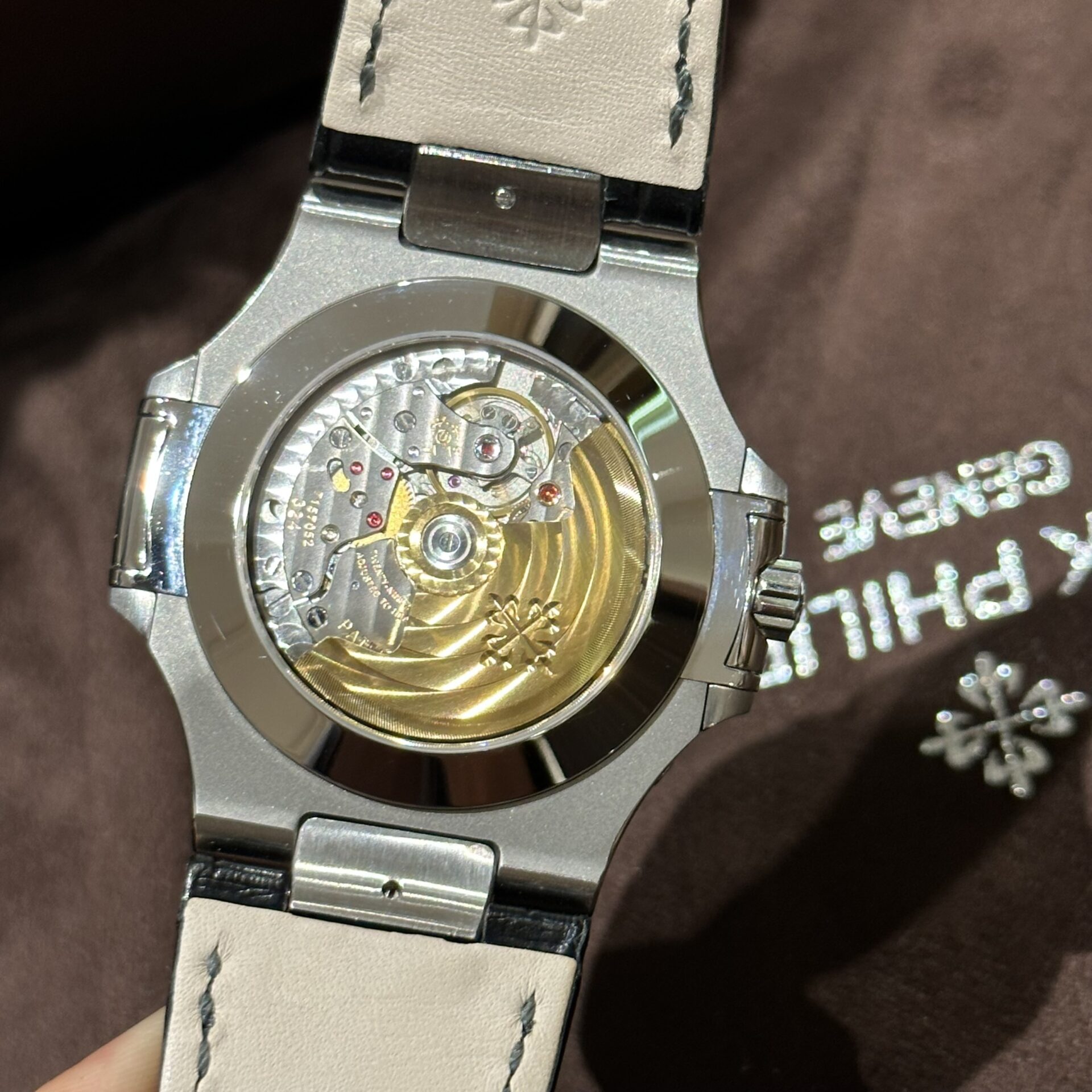 Patek Philippe Replica Watch Nautilus 5726G Gray Dial PPF Factory 40.5mm - Soul Replicas