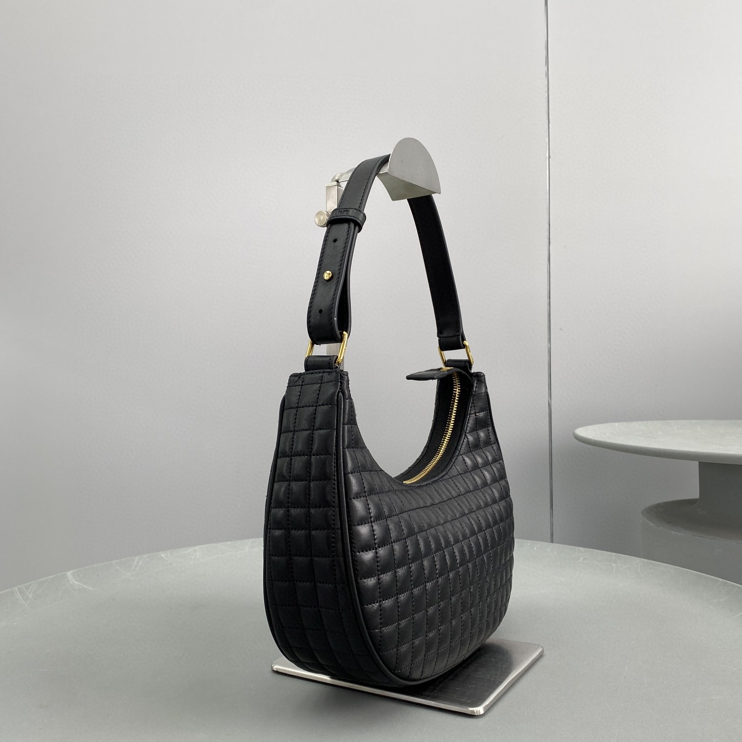 Celine Ava Bag Black For Women 9in/23.5cm - Soul Replicas