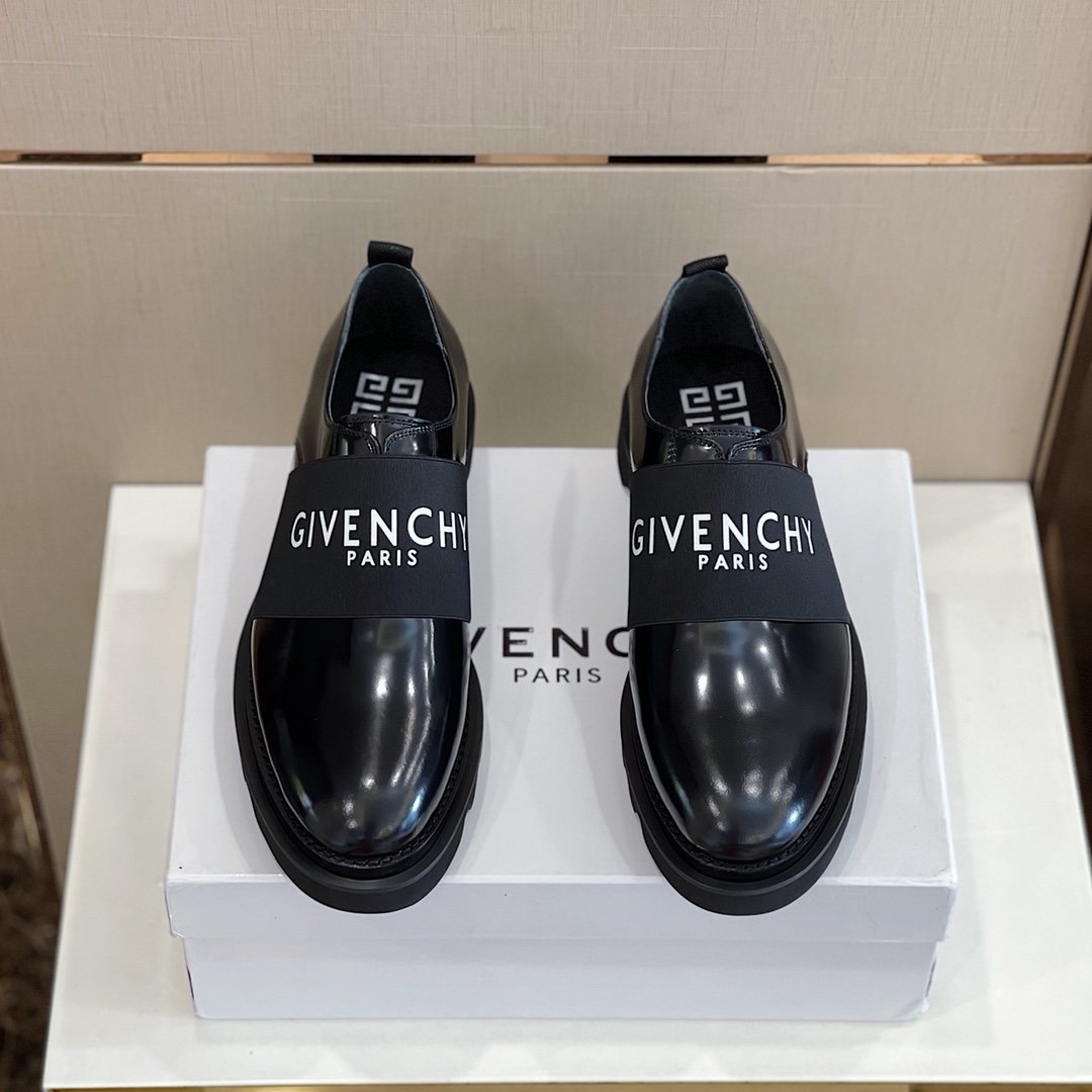 Givenchy Original Shoes With Elastic Band Black For Men GVC - Soul Replicas