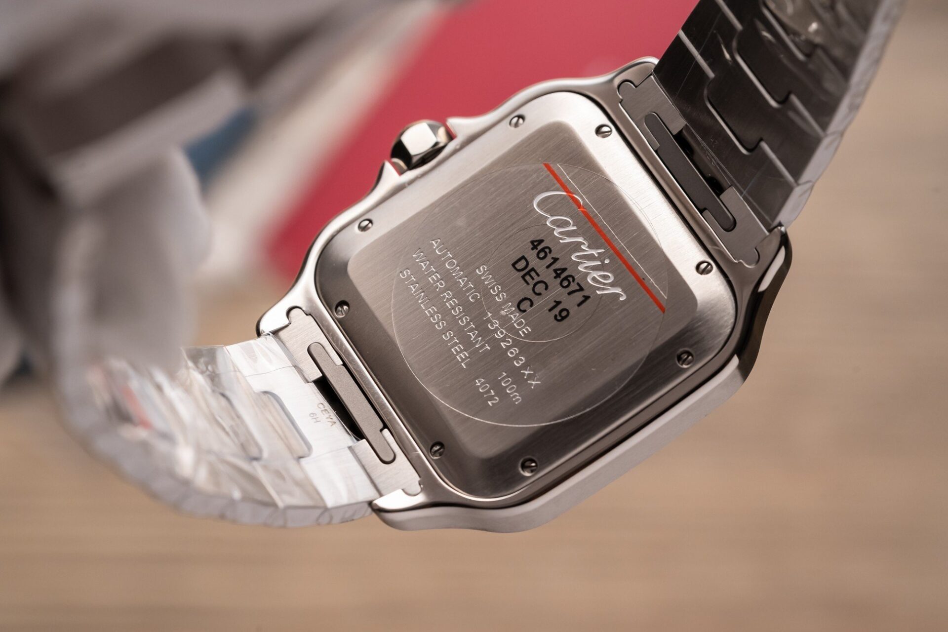 Cartier Santos De Cartier WSSA0013 Replica Wath Blue Dial BV Factory 39.8mm - Soul Replicas