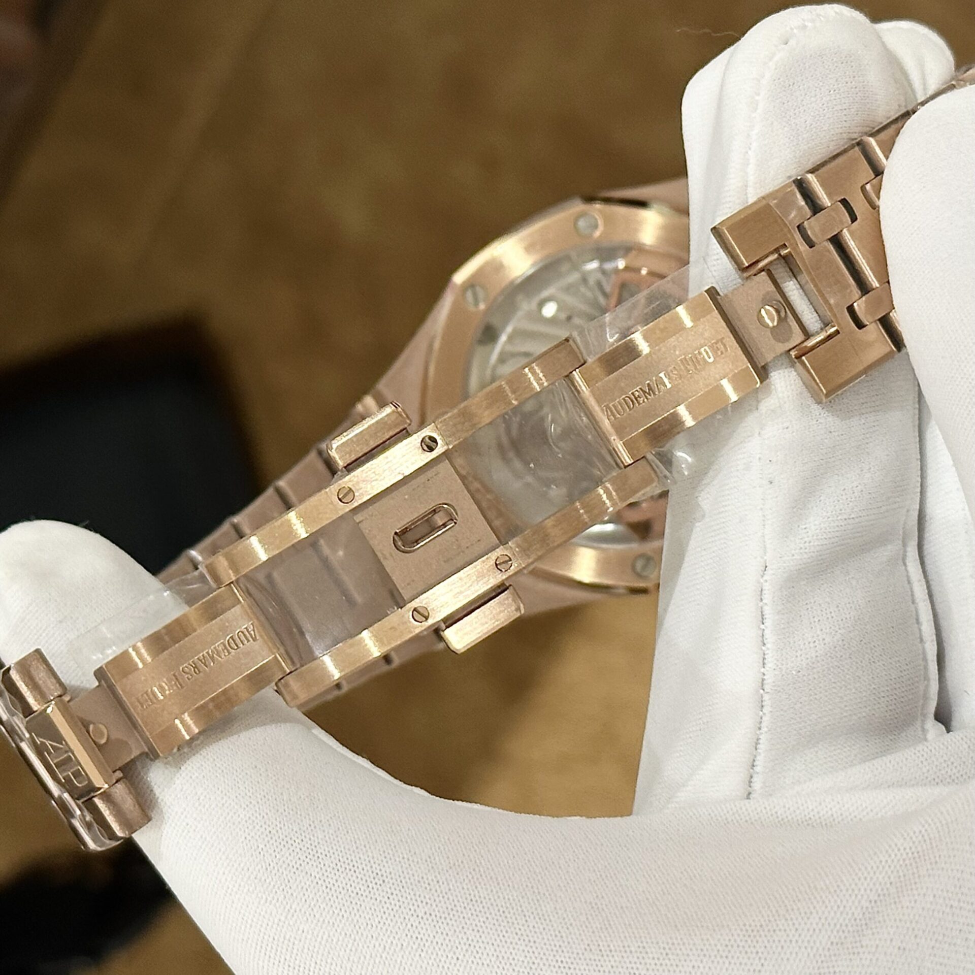 Audemars Piguet Best Replica Watch Royal Oak Tourbillon Rose Gold 41mm - Soul Replicas