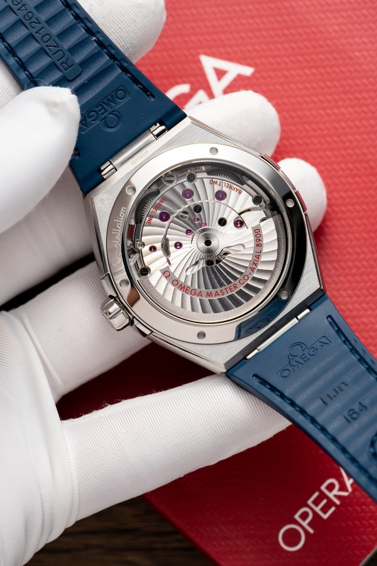 Omega Constellation Replica 11 Watch Blue Dial Leather Strap 41mm - Soul Replicas