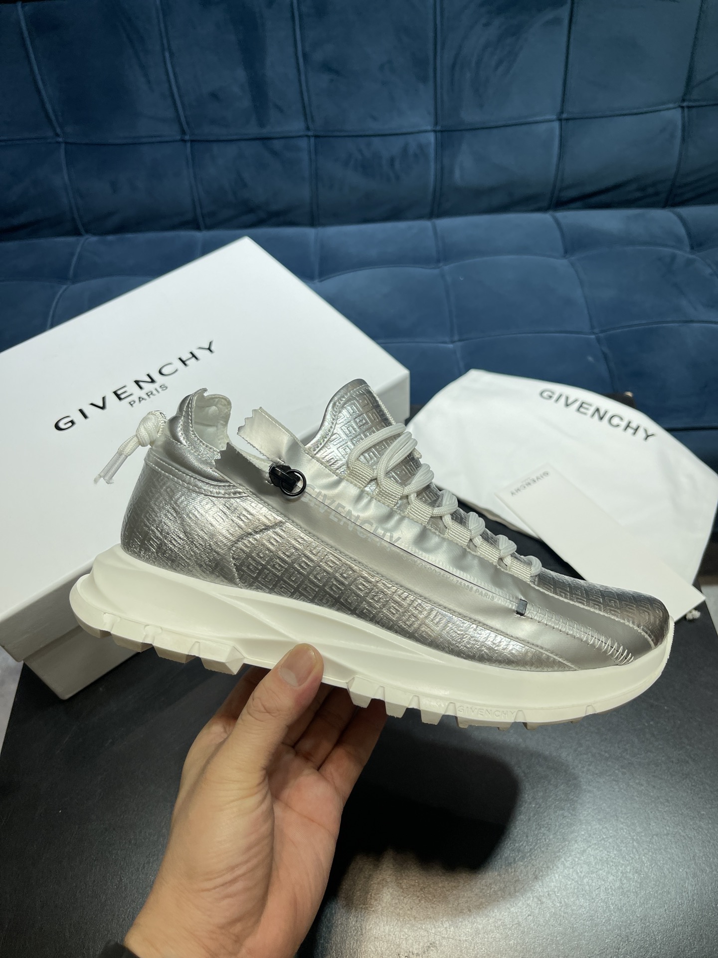 Givenchy Specter Low Runner Grey For Men - Soul Replicas