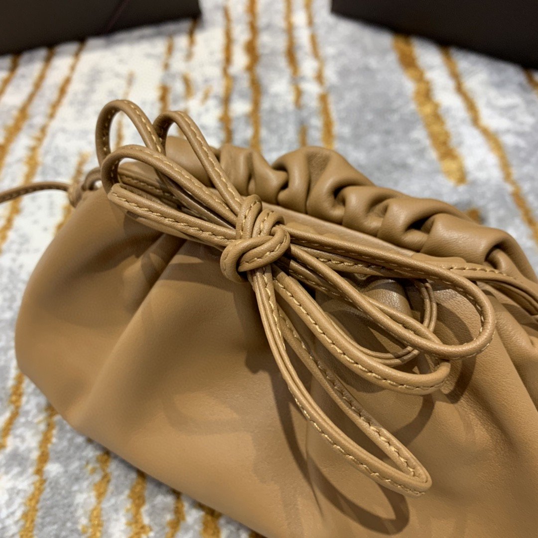 Bottega Veneta Mini Pouch For Women 8.6in/22cm In Brown 585852VCP402618 - Soul Replicas