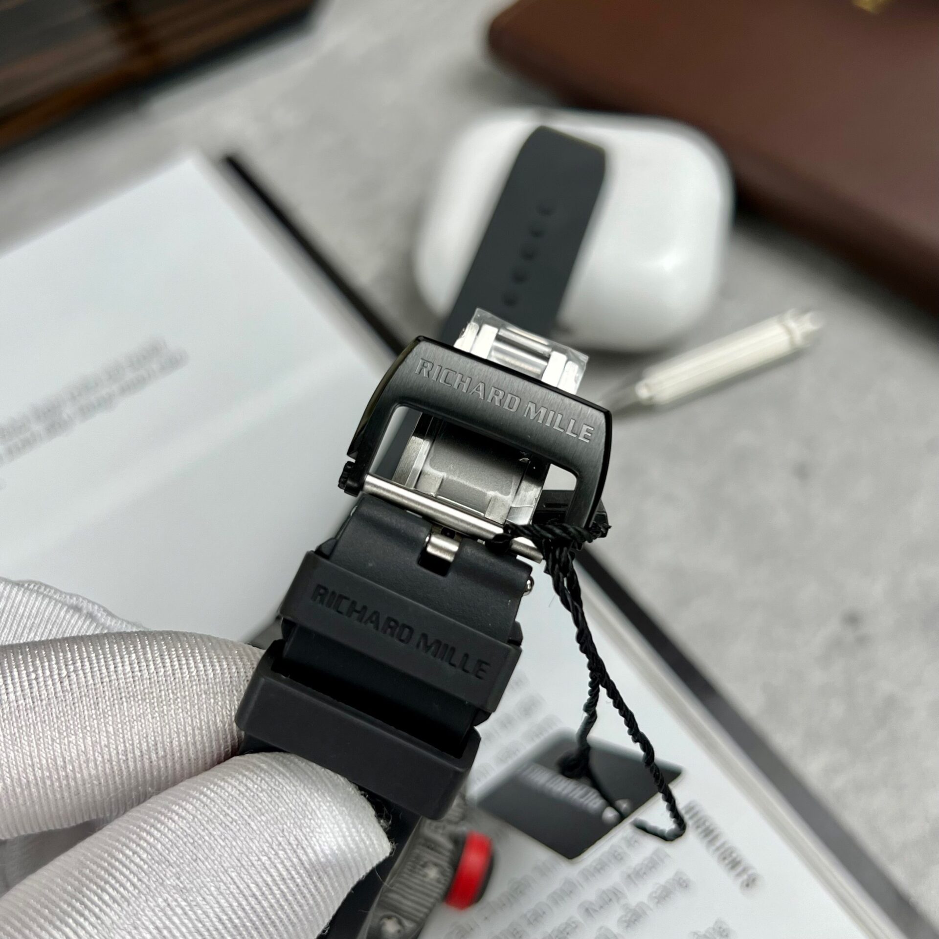 Richard Mille RM055 Replica 1:1 Watch Black BBR Factory 45mm - Soul Replicas