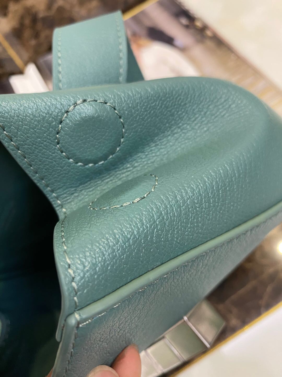 Bottega Veneta Handle Bag Blue. For Women. Women-s Bags 8.5in/21.5cm - Soul Replicas