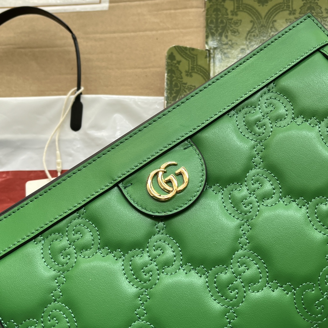 Gucci Matelassé Small Bag Green For Women. Women-s Bags 10.2in/26cm Gucci‎ - Soul Replicas