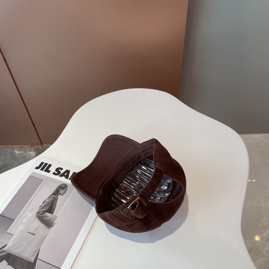 Balenciaga BB Sprayed Brown Cap - Soul Replicas