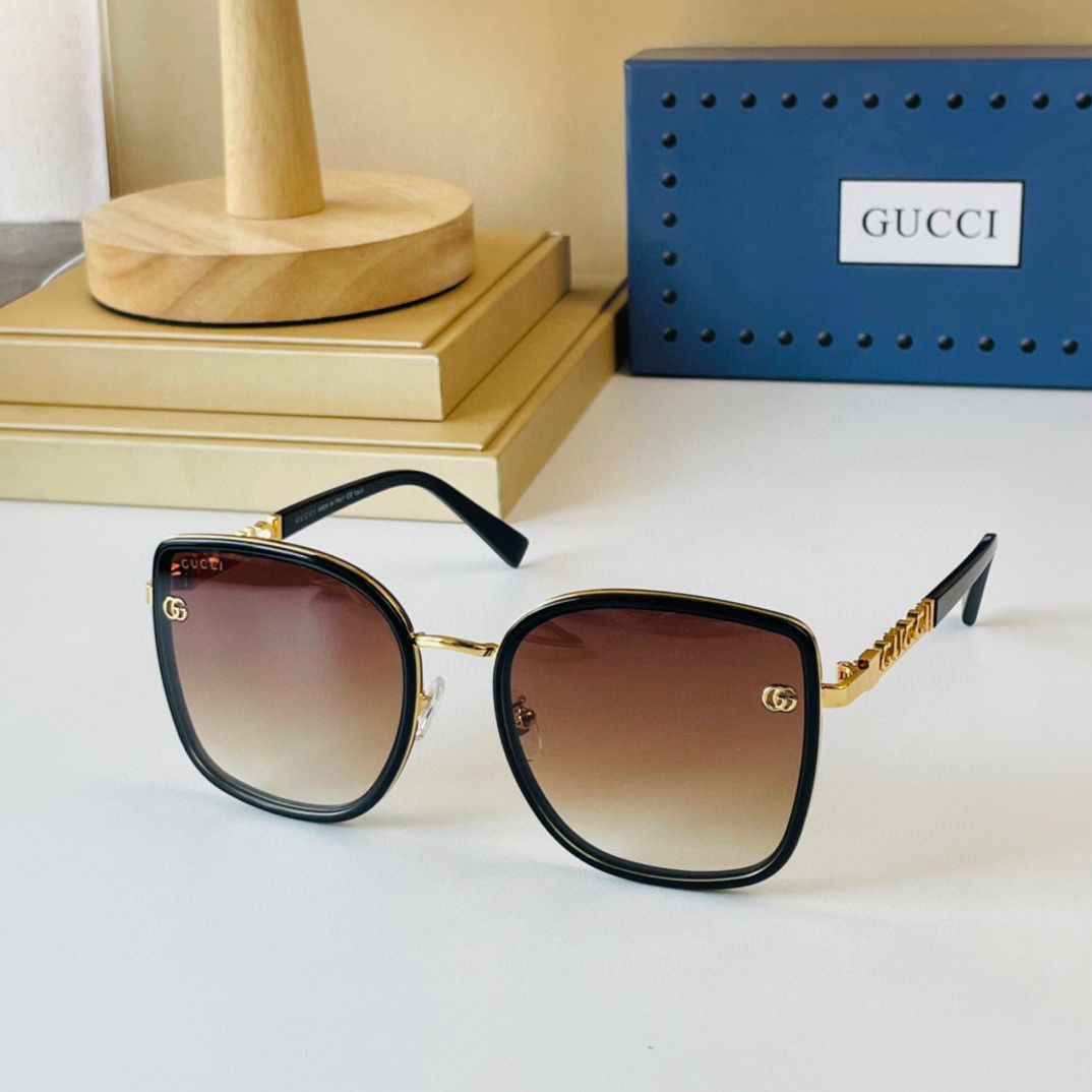 Gucci Navigator Frame Sunglasses - Soul Replicas