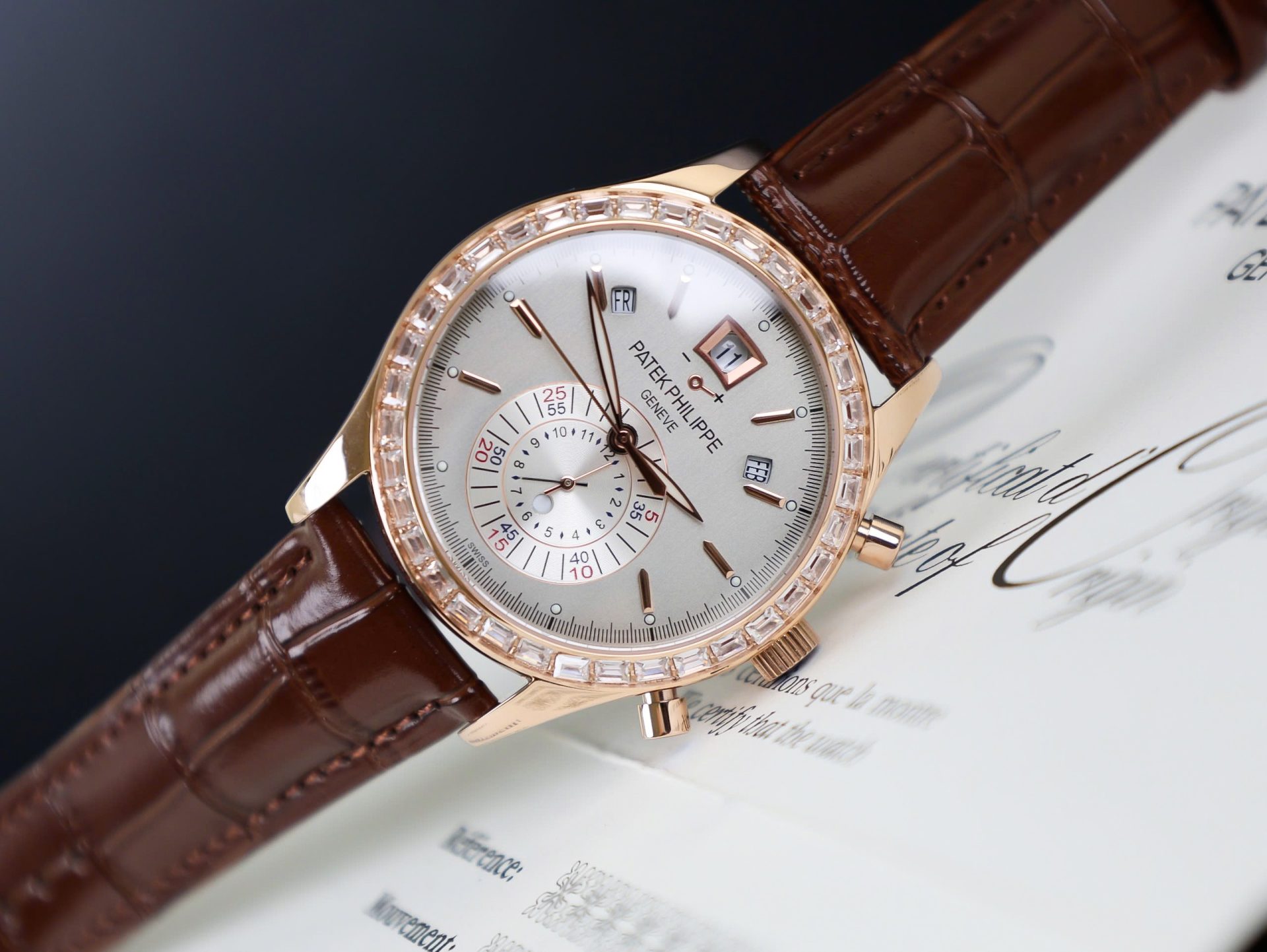 Patek Philippe Replica Watch Complications 5961R Rose Gold TW Factory 40.5mm - Soul Replicas