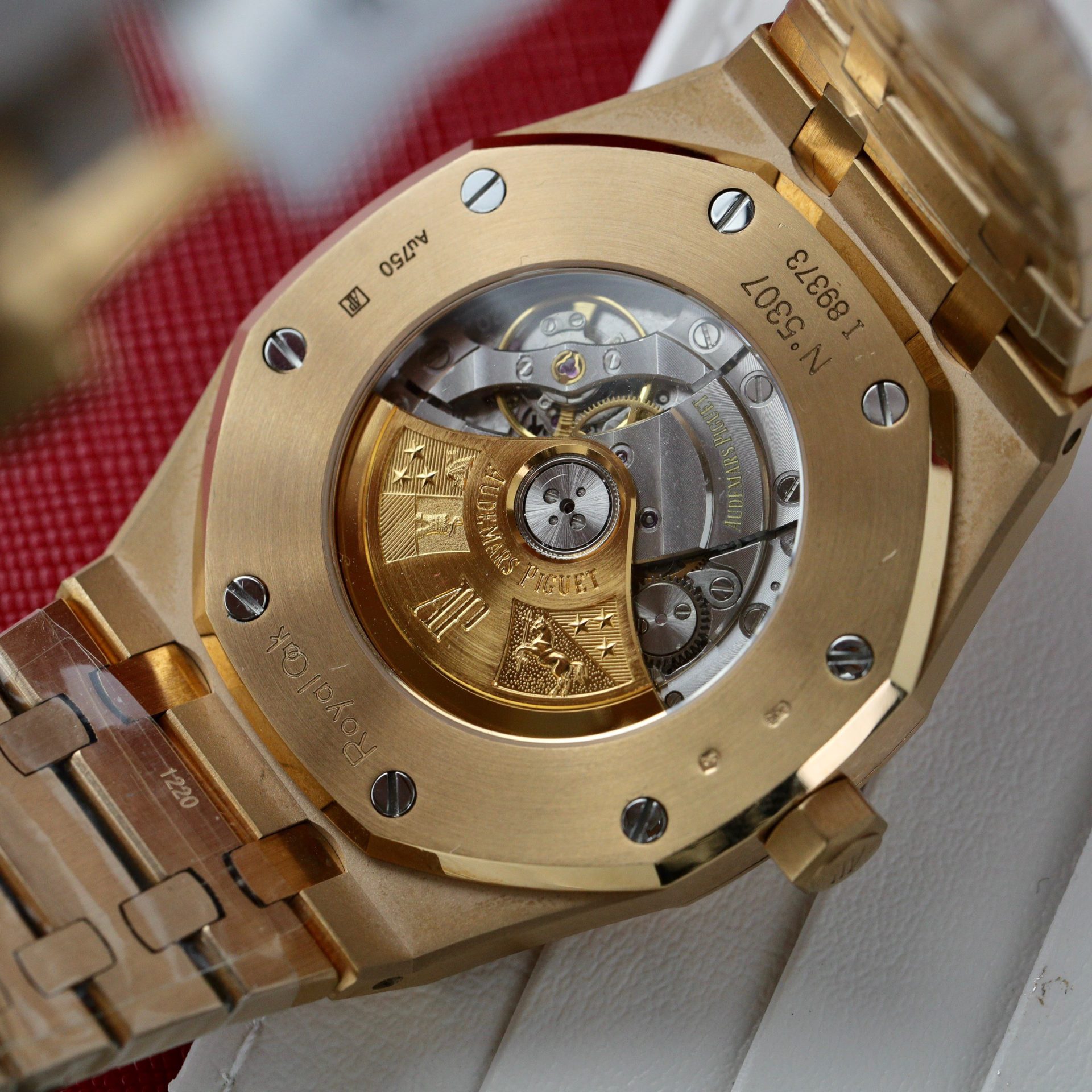 Audemars Piguet Replica Watches Royal Oak 15400OR Custom Moissanite Diamonds 41mm - Soul Replicas
