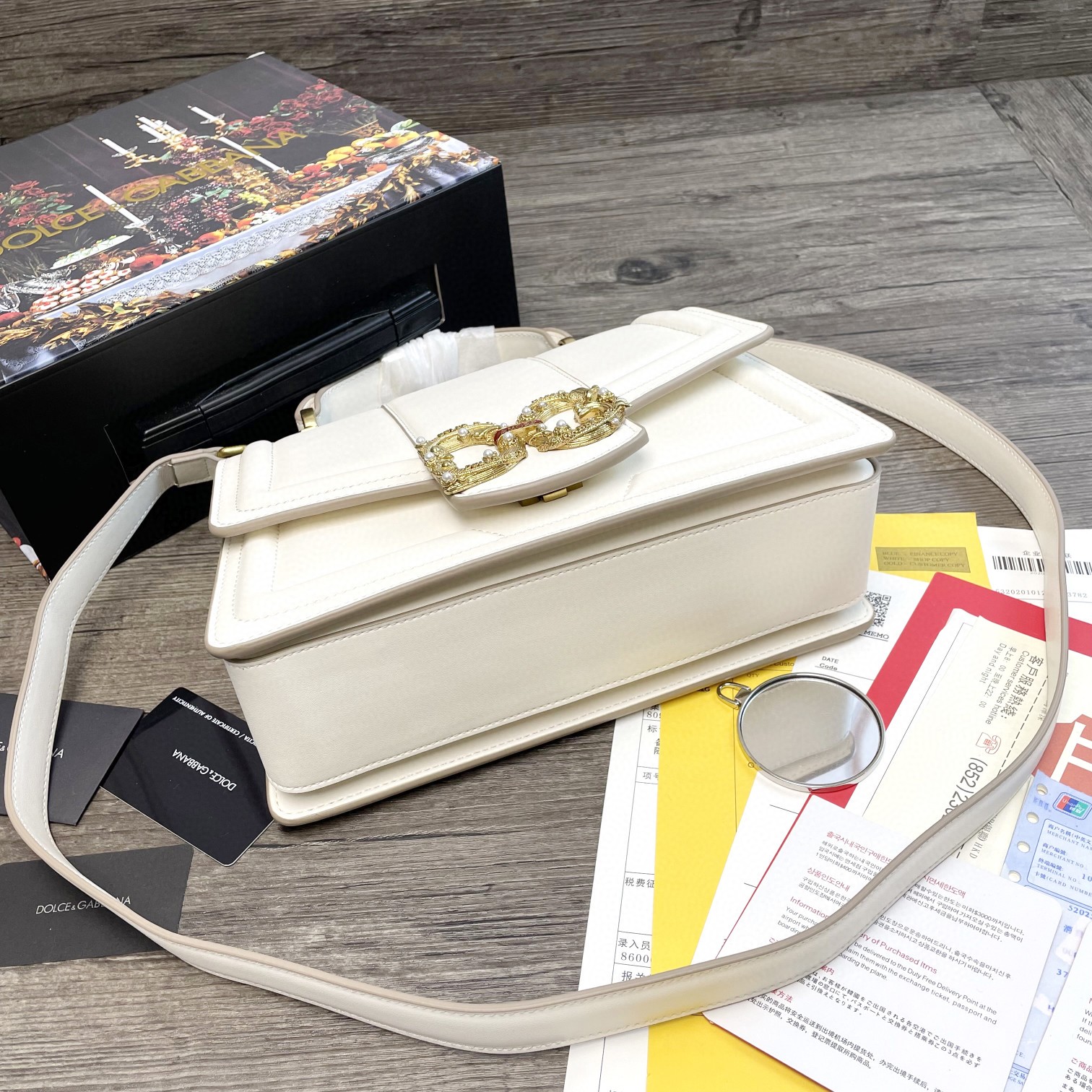 Dolce & Gabbana DG Girls Bag In Quilted Nappa White For Women 10.6in/27cm DG - Soul Replicas